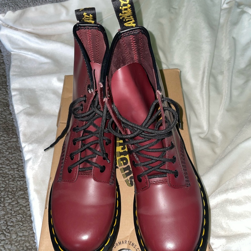 Beautiful Cherry Red Boots